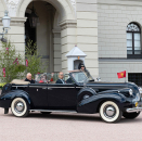 Kongeparet drar på overraskelsesbesøk i A1. Foto: Øivind Møller Bakken, Det kongelige hoff